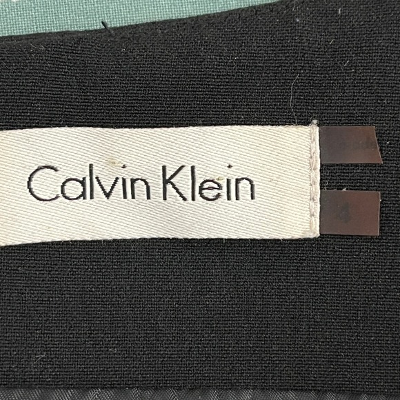 Calvin Klein Women's Size 4 LBD Minimalist Classic Feminine Career Office Siren - Picture 7 of 11